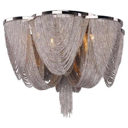 Maxim Chantilly-Flush Mount 21460NKPN